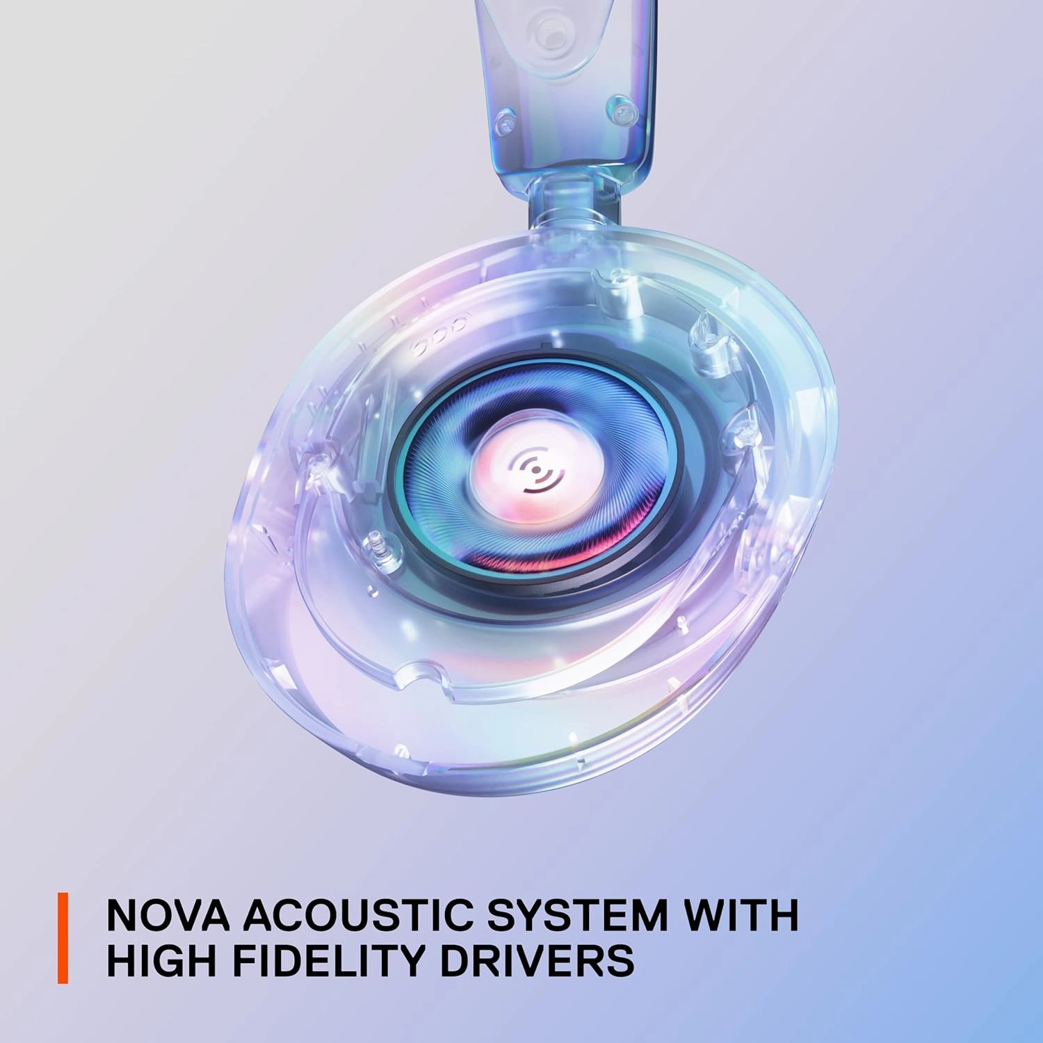 SteelSeries Arctis Nova 1 Multi-System Gaming Headset — Hi-Fi Drivers — 360° Spatial Audio — Comfort Design — Durable — Ultra Lightweight — Noise-Cancelling Mic — PC, PS5/PS4, Switch, Xbox - White