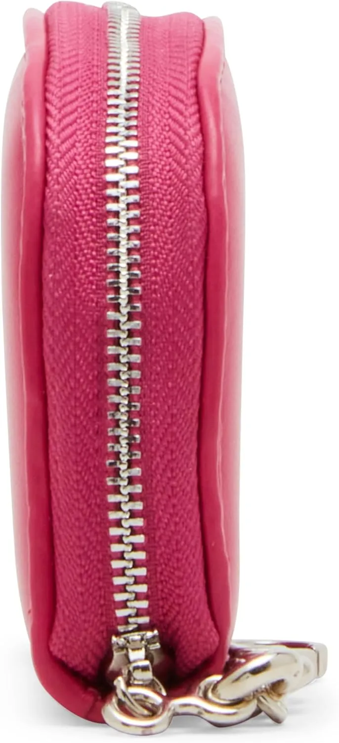 Steve Madden Women's Bjadez Card Case Wallet JADEZ Dome Zipper Pouch