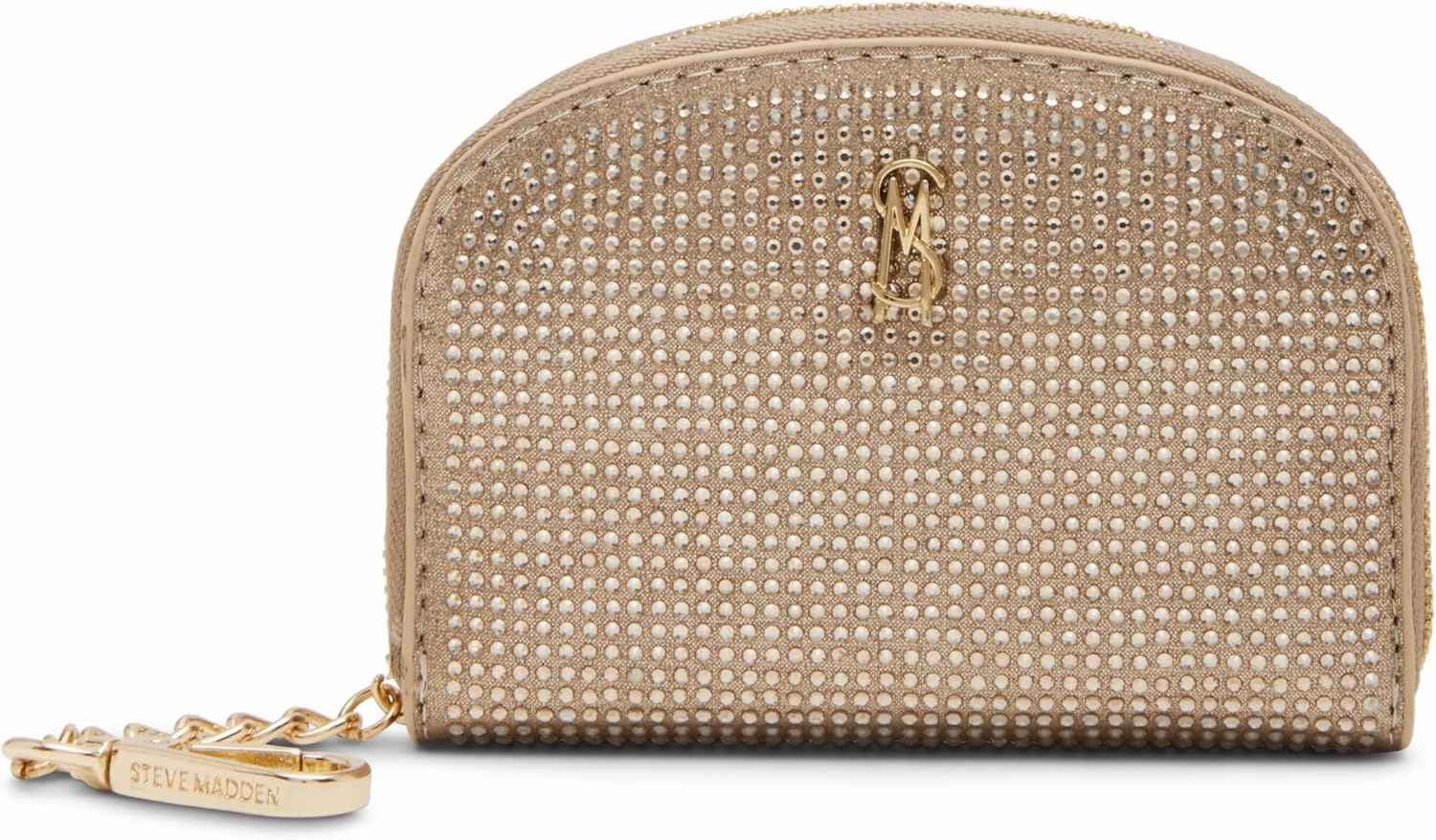 Steve Madden Women's Bjadez Card Case Wallet JADEZ Dome Zipper Pouch