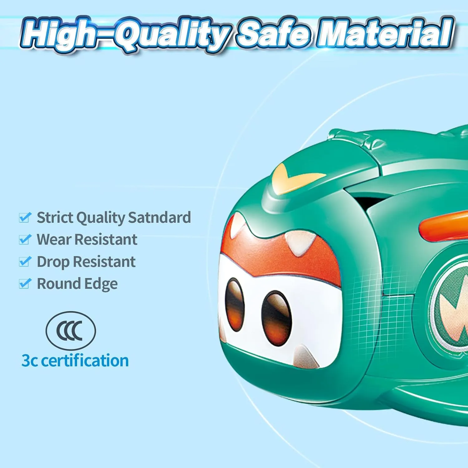 Super Wings 2-in-1 Transforming Mech Robot, 2.4" Tino Pet or 4.3" Mecha Mode, Transformable Toys Rescue Bots for Boys and Girls Age 3 , Gifts for Preschool Kids, Green