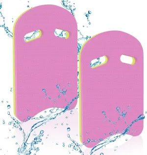 Swimming Kickboards 2 Pack, Swim Training Aid for Kids and Adults, Kickboard for Kids, Adult Swim Training Aid with Handles, Adjustable Float for Pool Exercise, Fitness, Exercise