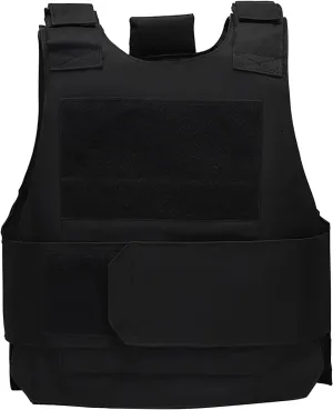 Tactical Vest Outdoor Adjustable Airsoft Paintball Vest Combat Training Protective Costume Molle Clothing (Small)