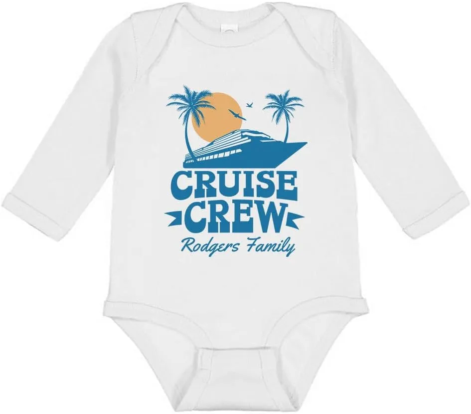 TATY Kids Cruise Crew Rodgers Family Long Sleeve Baby Infant Bodysuit