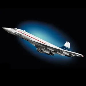 Tech Creator Expert MOC Concorde Bricks Toy