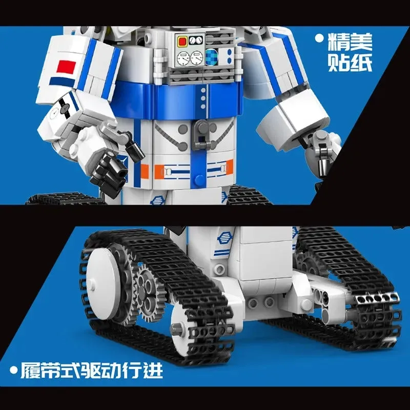 Tech RC Motorized Astronaut Boy Robot Kids Bricks Toy 13136