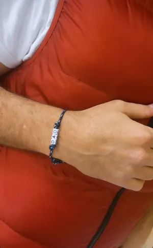 The James Paracord Personalised Bracelet (made to order)