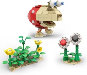 The Most Famous Enemy Red Bulborb Model 292 Pieces from Video Game MOC Build for Age 18 