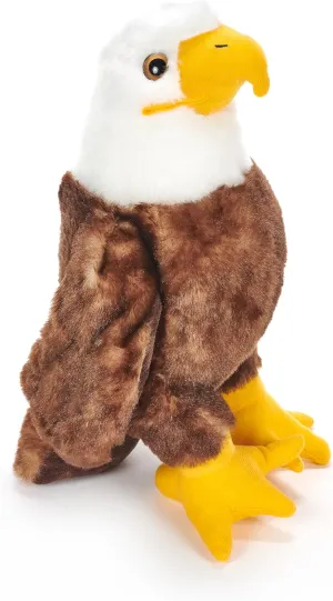 The Petting Zoo Bald Eagle Stuffed Animal, Gifts for Kids, Wild Onez Zoo Animals, Bald Eagle Plush Toy 12 inches