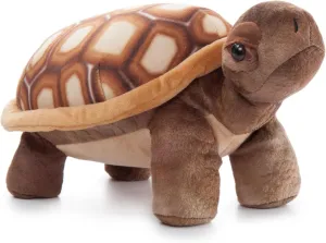 The Petting Zoo Desert Tortoise Stuffed Animal Plushie, Gifts for Kids, Wild Onez Zoo Animals, Desert Tortoise Plush Toy 14 Inches