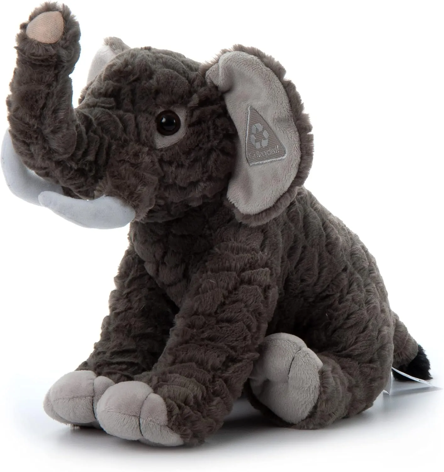 The Petting Zoo Elephant Stuffed Animal, Gifts for Kids, Wild Onez Zoo Animals, Elephant Plush Toy 12 inches