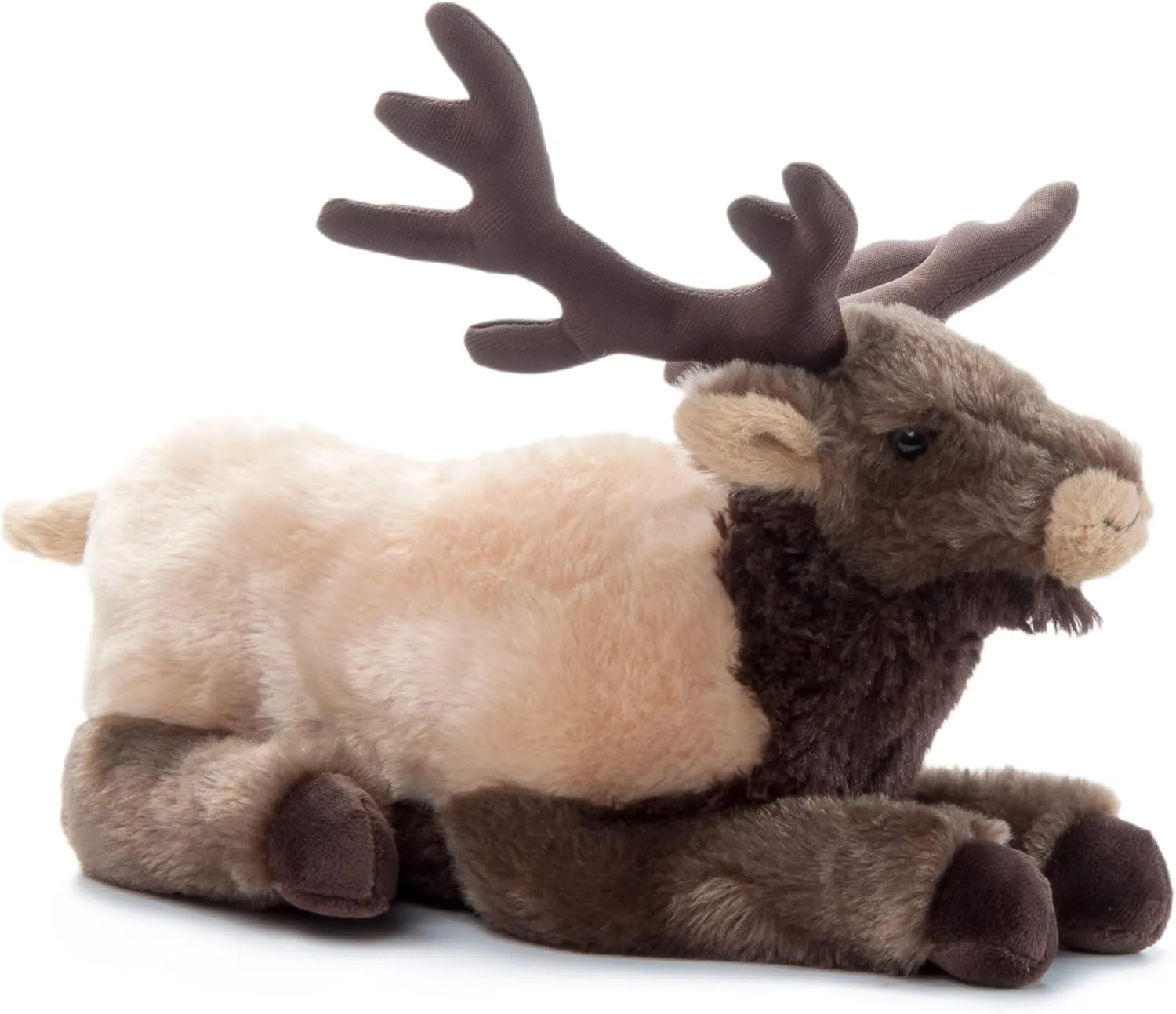 The Petting Zoo Elk Stuffed Animal, Gifts for Kids, Wild Onez Zoo Animals, Elk Plush Toy 12 inches