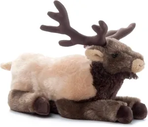 The Petting Zoo Elk Stuffed Animal, Gifts for Kids, Wild Onez Zoo Animals, Elk Plush Toy 12 inches