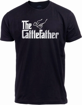 The Dogfather | Dog Father Dad Owner Funny Cute Pup Doggo Pet Fun Humor Daddy T-Shirt