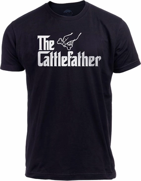 The Dogfather | Dog Father Dad Owner Funny Cute Pup Doggo Pet Fun Humor Daddy T-Shirt