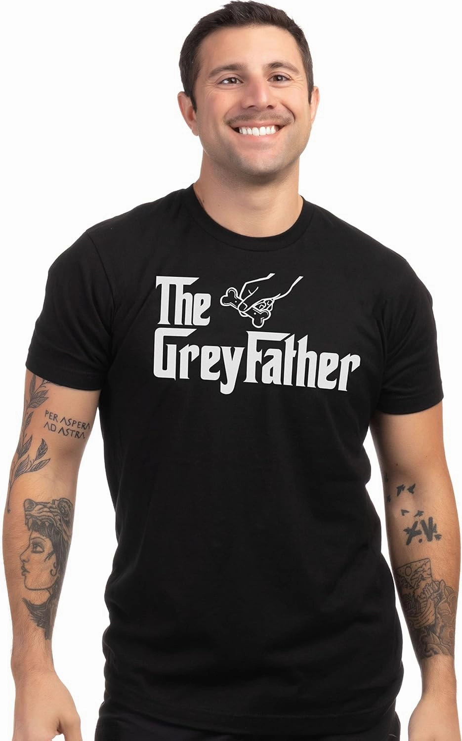 The Dogfather | Dog Father Dad Owner Funny Cute Pup Doggo Pet Fun Humor Daddy T-Shirt
