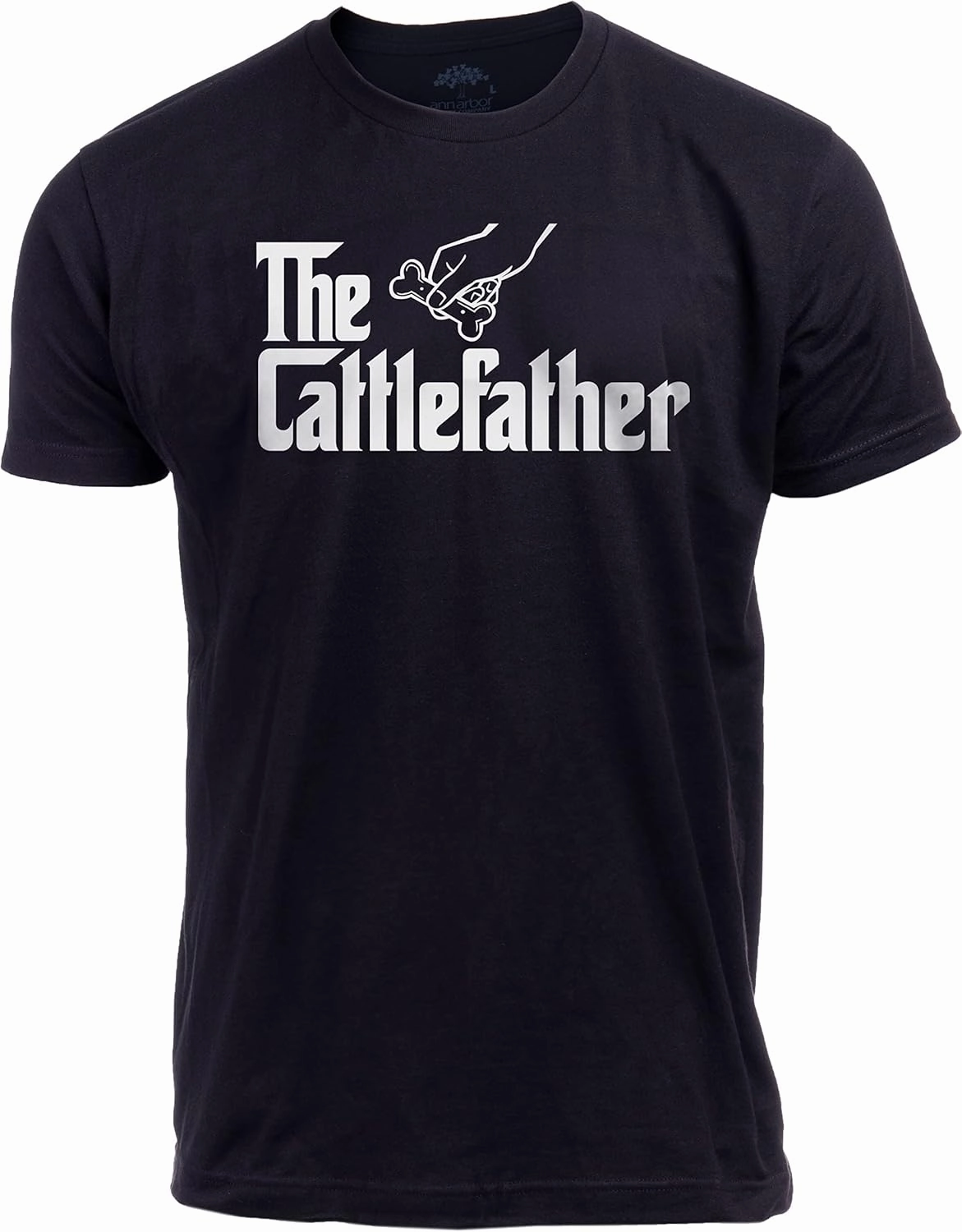 The Dogfather | Dog Father Dad Owner Funny Cute Pup Doggo Pet Fun Humor Daddy T-Shirt