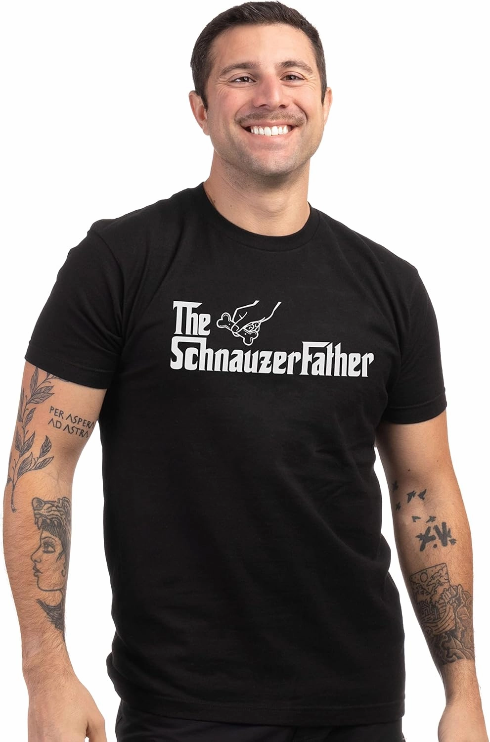 The Dogfather | Dog Father Dad Owner Funny Cute Pup Doggo Pet Fun Humor Daddy T-Shirt