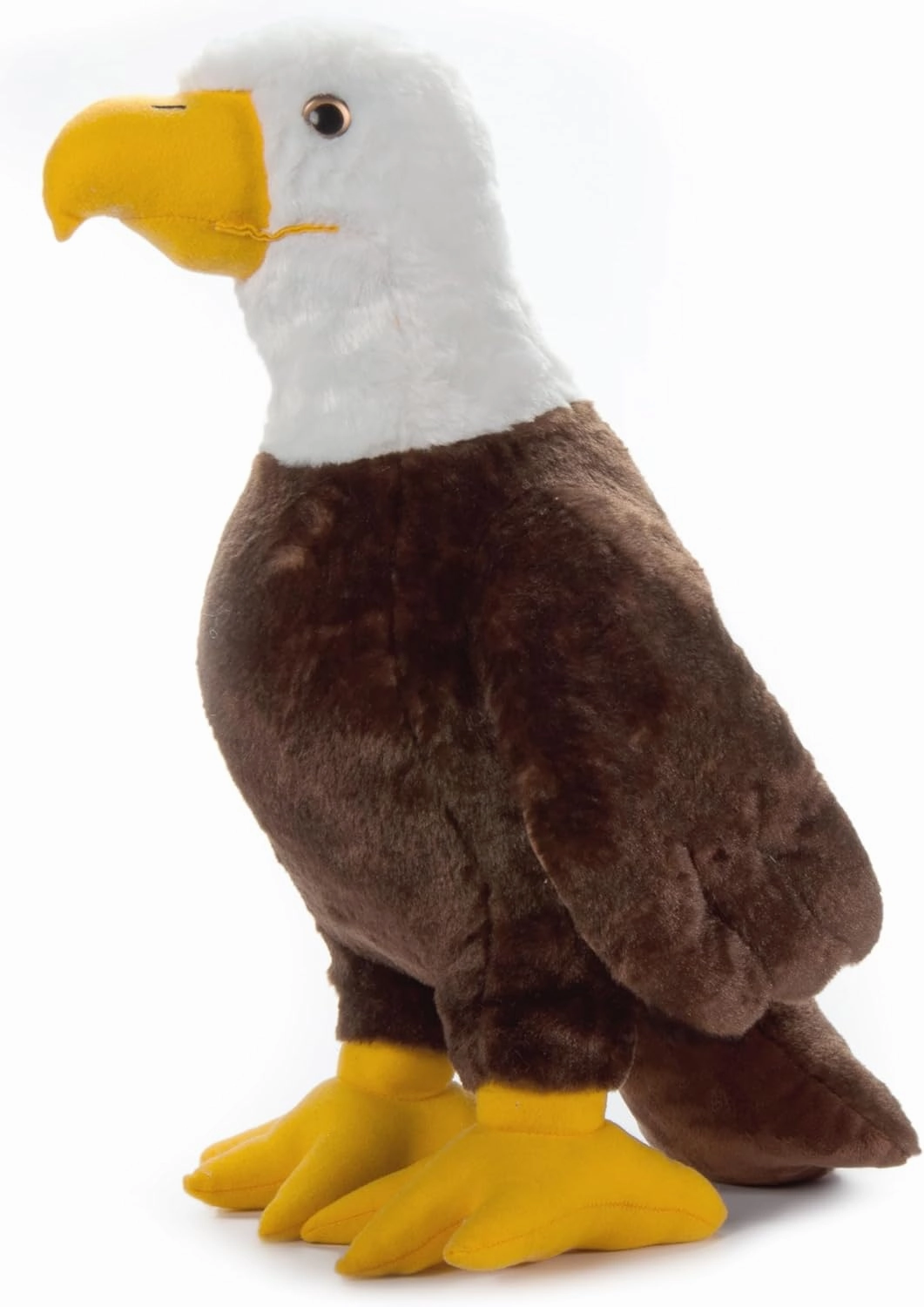 The Petting Zoo Bald Eagle Stuffed Animal Plushie, Gifts for Kids, Wild Onez Wildlife Animals, Bald Eagle Plush Toy, 20 inches