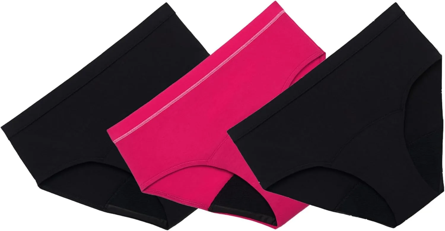 Thinx Teens Period Underwear, Brief-Style Period Panties for Teens, Holds Up to Regular 12 Tampons*, FSA HSA Approved