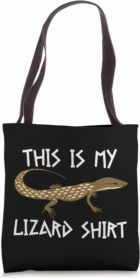 This Is My Lizard Cute Gecko Salamander Reptile Tote Bag