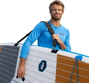 THURSO SURF SUP Shoulder Strap Adjustable Paddle Board Carry Strap with Padded Support | Heavy-Duty SUP Sling with Clips for Inflatable Paddle Board Accessories for Adults