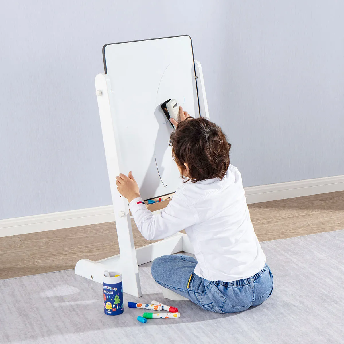 Tidy Magnetic Drawing Board