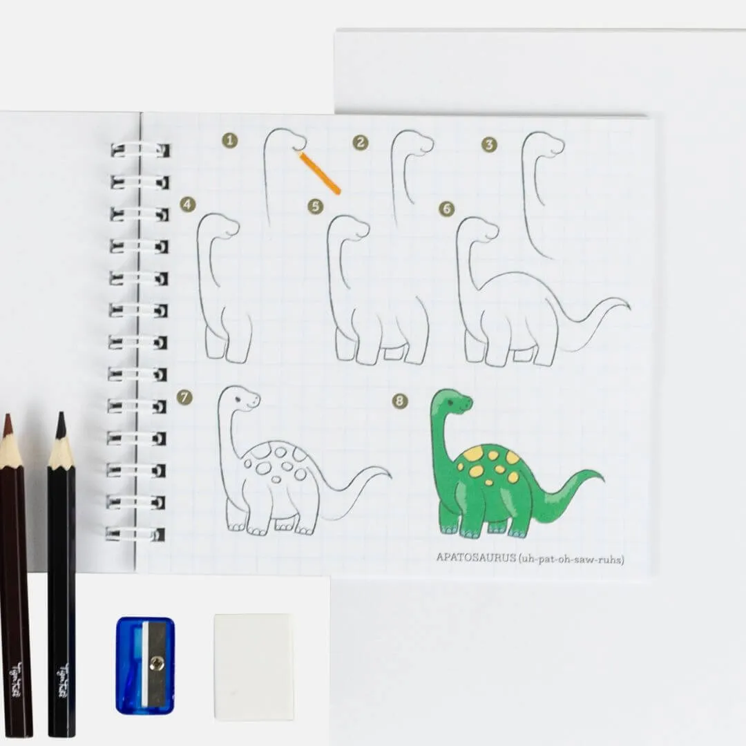 TIGER TRIBE - HOW TO DRAW: DINOSAURS