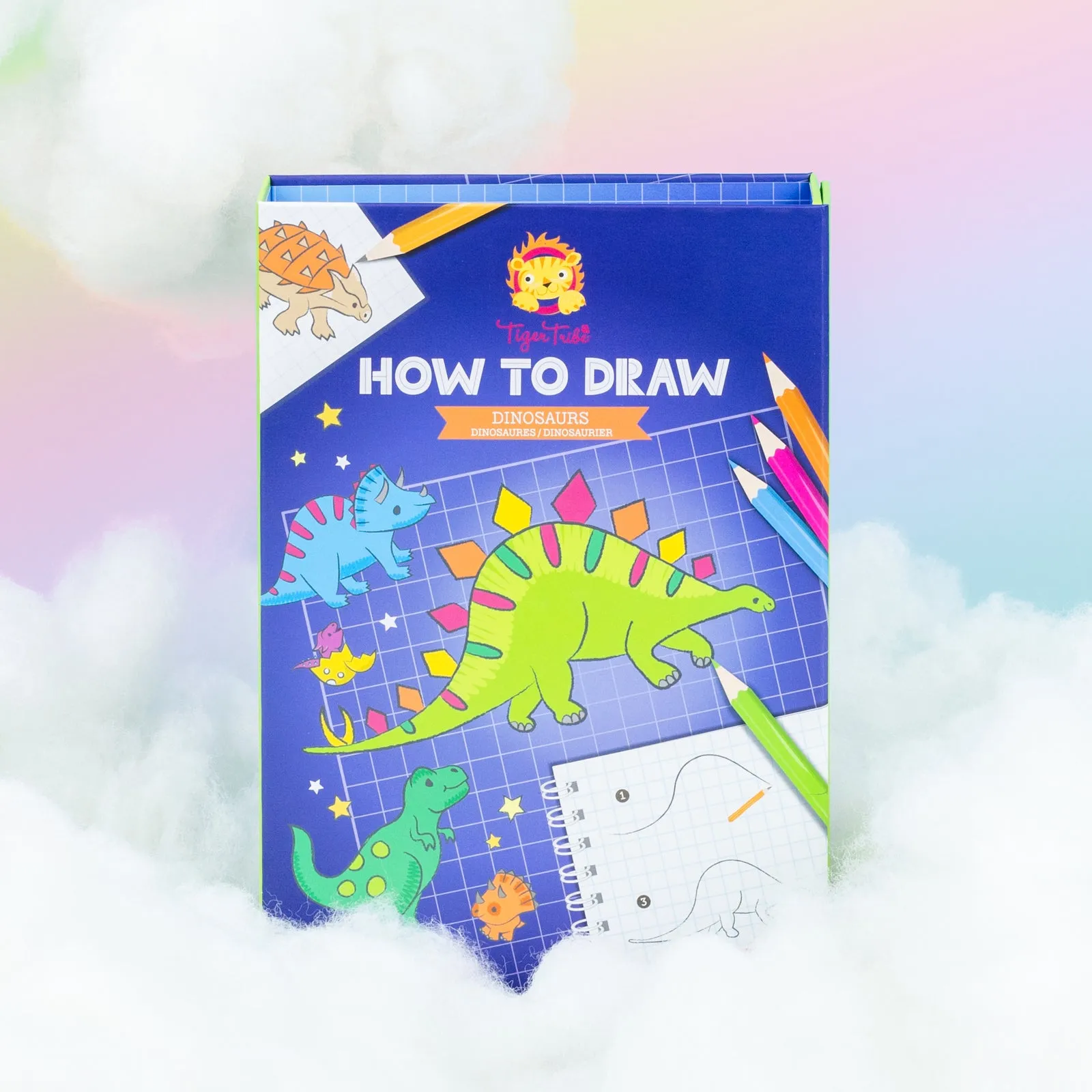 TIGER TRIBE - HOW TO DRAW: DINOSAURS