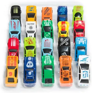 Toy Cars, Mini Die Cast Race Cars Vehicles Bulk, Party Favor Cars Toys, Goodie Bag Stuffers, Pinata Fillers, Teacher Treasure Prize Box Toys for Boys Girls 3,4,5 Years Old