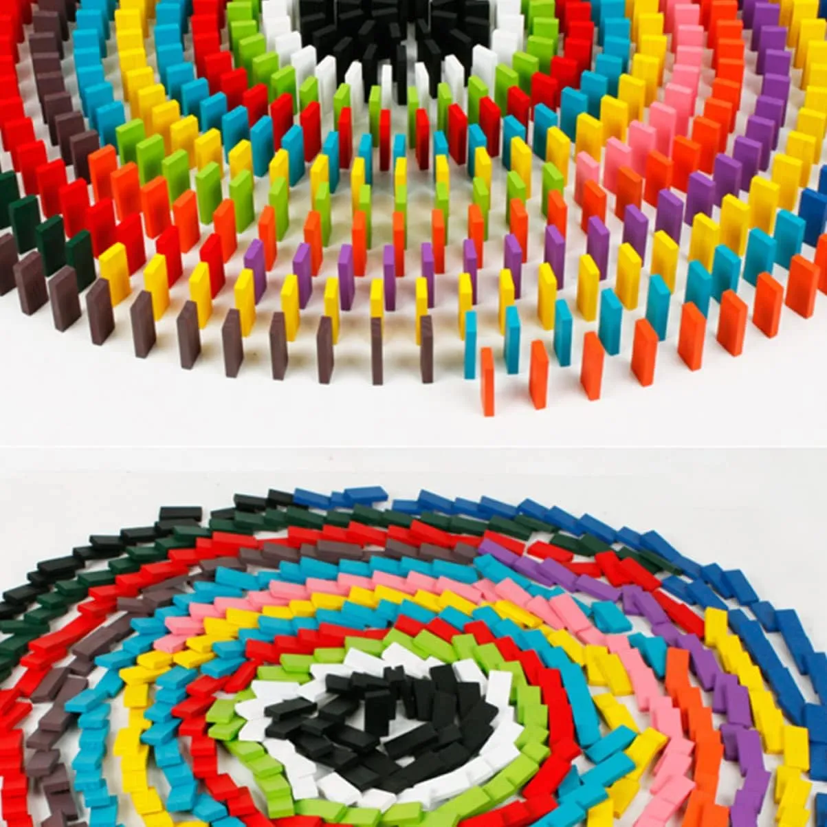 Toyvian 240pcs Building Blocks Creative Educational Playthings for Boy Girl and Adults Wooden Balance Games for Imagination and Team Spirit Development