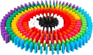 Toyvian 240pcs Building Blocks Creative Educational Playthings for Boy Girl and Adults Wooden Balance Games for Imagination and Team Spirit Development