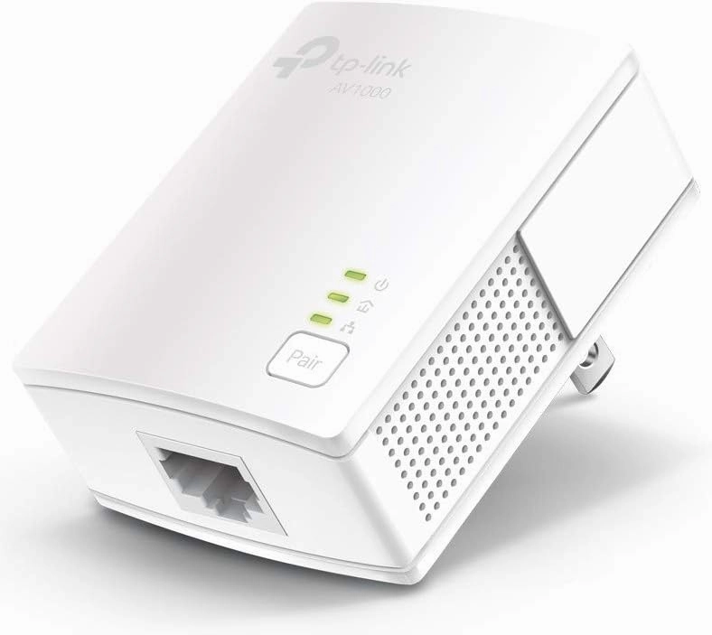 TP-Link AV1000 Powerline Ethernet Adapter - Nano Size, Gigabit Port, PlugPair&Play, Ethernet Over Power, Power Saving Mode, Add-on Unit, Network Adapter (TL-PA7017)
