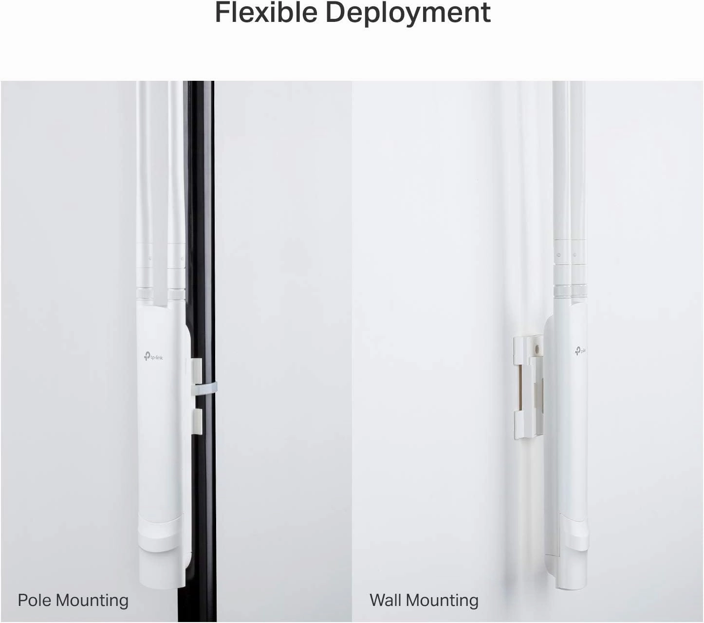 TP-Link EAP110-Outdoor V3 | Omada N300 Wireless Outdoor Access Point | WiFi Coverage up to 200 meters| Passive PoE w/ Free PoE Injector | SDN Integrated | Cloud Access & Omada App