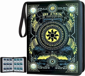 Trading Card Binder,9 Pocket Card Binder with Sleeves 720 Double Sided Pocket Premium Collector Card Album,Card Collection Folder for MTG,TCG,Yugioh,Game Cards (Yellow)
