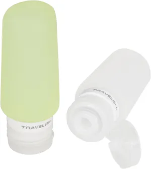 Travelon Set Of 2 Smart Tubes, 3 Ounce, Green/Clear, One Size