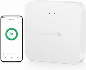 TUYA WiFi Gateway for Kucacci Z1 Z2 Q1 Smart Lock: Compatible with Smart Life, Tuya App to Remotely Control Smart Door Lock, Compatible with Alexa, Google Assistant to Voice Control(Support WiFi 2.4G)
