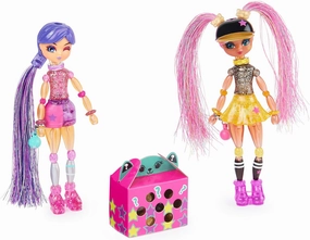 Twisty Petz Twisty Girlz, Best Friends Forever 2-Pack, Transforming Dolls to Collectible Bracelets with Mystery