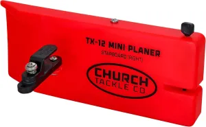 TX-12 Mini Planer Board Starboard by Church Tackle Co