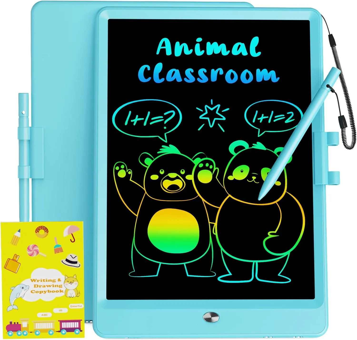 UCIDCI LCD Writing Tablet 10inch Doodle Board - Colorful Screen Electronic Toddler Drawing Tablet Drawing Pad, Educational Learning Toddler Toys for 3 4 5 6 7 8 Year Old Kids Girls Boys
