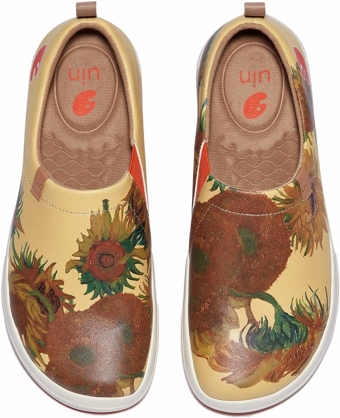 UIN Men's Fashion Sneakers Painted Walking Art Travel Shoes Toledo Ⅷ
