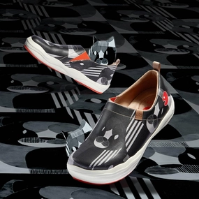 UIN Men's Fashion Sneakers Painted Walking Art Travel Shoes Toledo Ⅷ