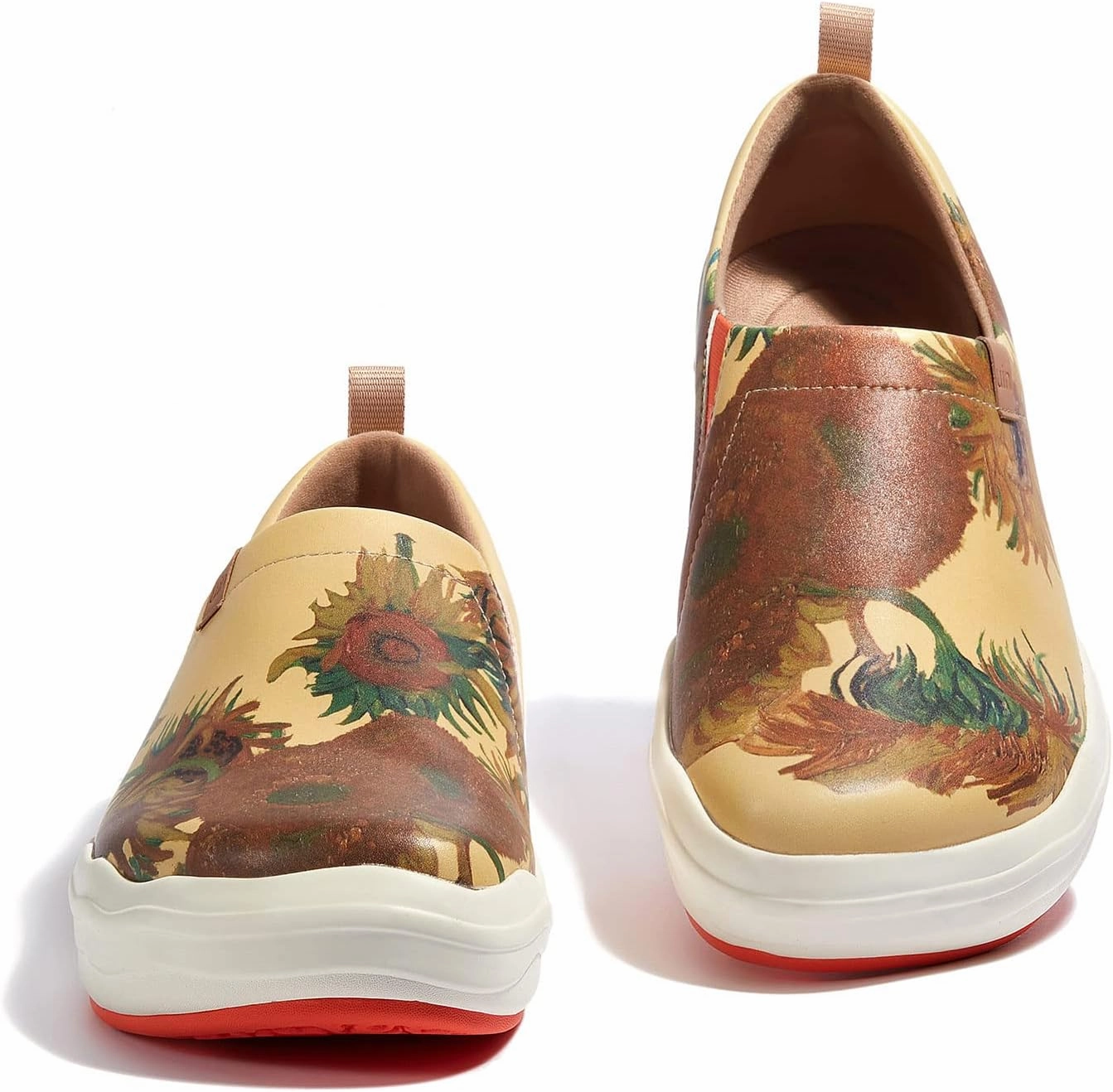 UIN Men's Fashion Sneakers Painted Walking Art Travel Shoes Toledo Ⅷ