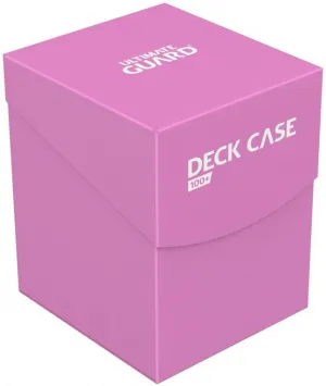 Ultimate Guard Deck Case 100  Standard Size Pink Deck Box