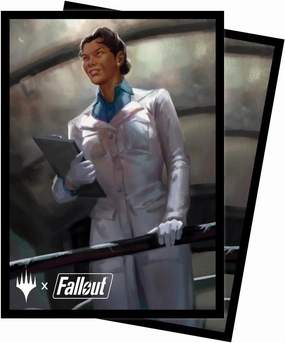 Ultra PRO - Fallout 100ct Deck Protector® Sleeves - Dr. Madison Li - for Magic: The Gathering, Exclusive Protective Collectible Trading Card Game Artwork Sleeves Pack