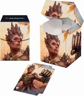 Ultra Pro - Magic: The Gathering Phyrexia All Will Be One - 100  Card Deck Box (Neyali, Suns’ Vanguard) Protect & Store Collectible Cards, Trading Cards, & Gaming Cards, Self Locking Lid Deck Box
