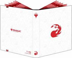 Ultra PRO - Mana 8 9-Pocket PRO-Binder - Mountain for Magic: The Gathering, Holds & Protects 360 Standard Sized Cards, Collector's Edition Durable Trading Premium Leatherette Secure Pocket Binder