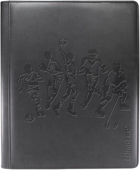 Ultra PRO - Sports Silhouette Premium PRO-Binder, Protect and Store Up To (180) Collectible Baseball Cards, Football Cards, Hockey Cards or Any Standard Size Collectible Trading Cards
