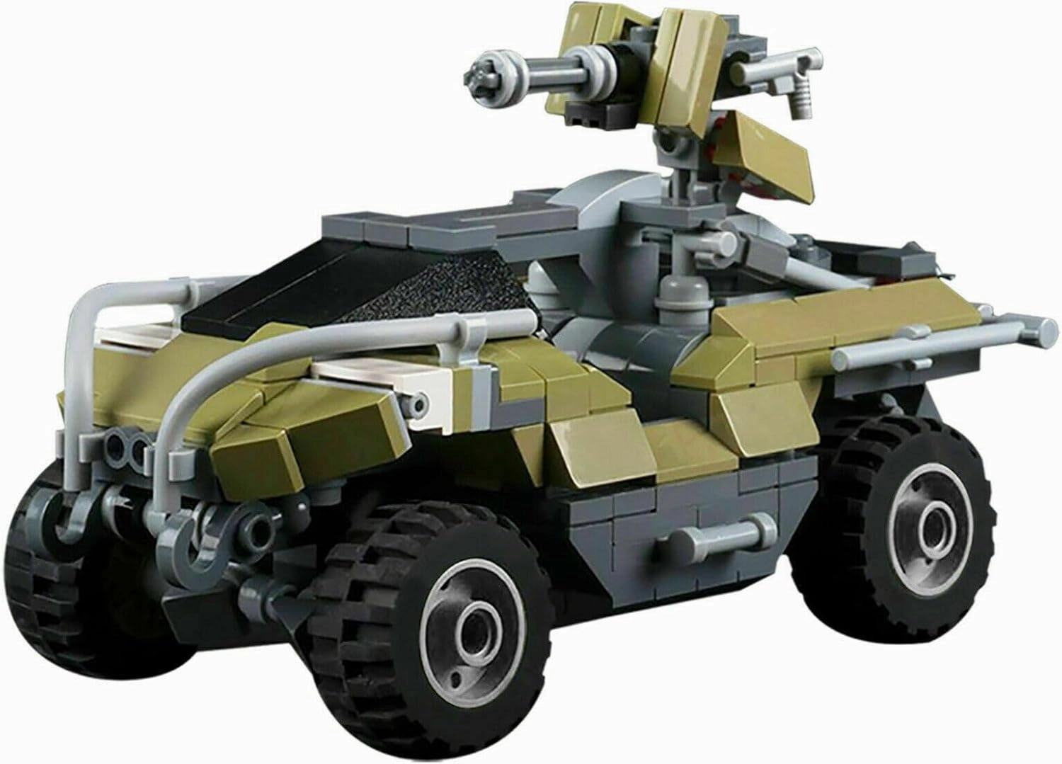 UNSC M12 Force Application Vehicle (M12-FAV) 343 Pieces Building Toys MOC Build for Age 18 