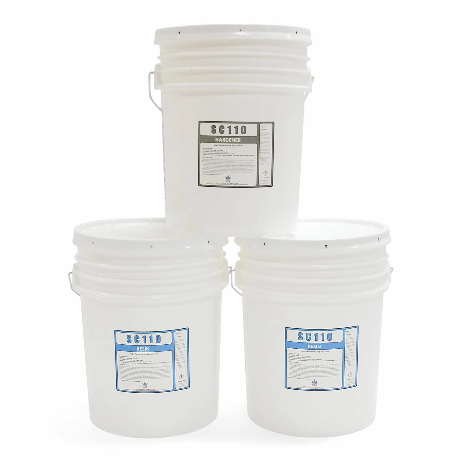 UV Resistant Marine Grade EPOXY Resin * Clear * Non-Toxic * Boat * BAR TOP * Table TOP * Fiberglass * Wood * Laminating (15 Gallon Kit)