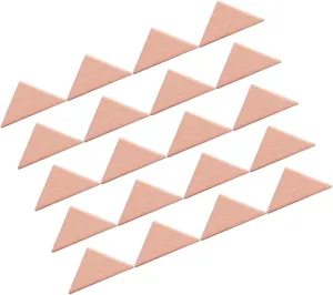 Vaguelly 20pcs Geometric Building Blocks Early Education for Safe and Big Triangle Design for Home Kindergarten and Picnics Enhances Creativity and Coordination